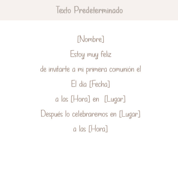 Invitaciones para comunión Fútbol - Imagen 3