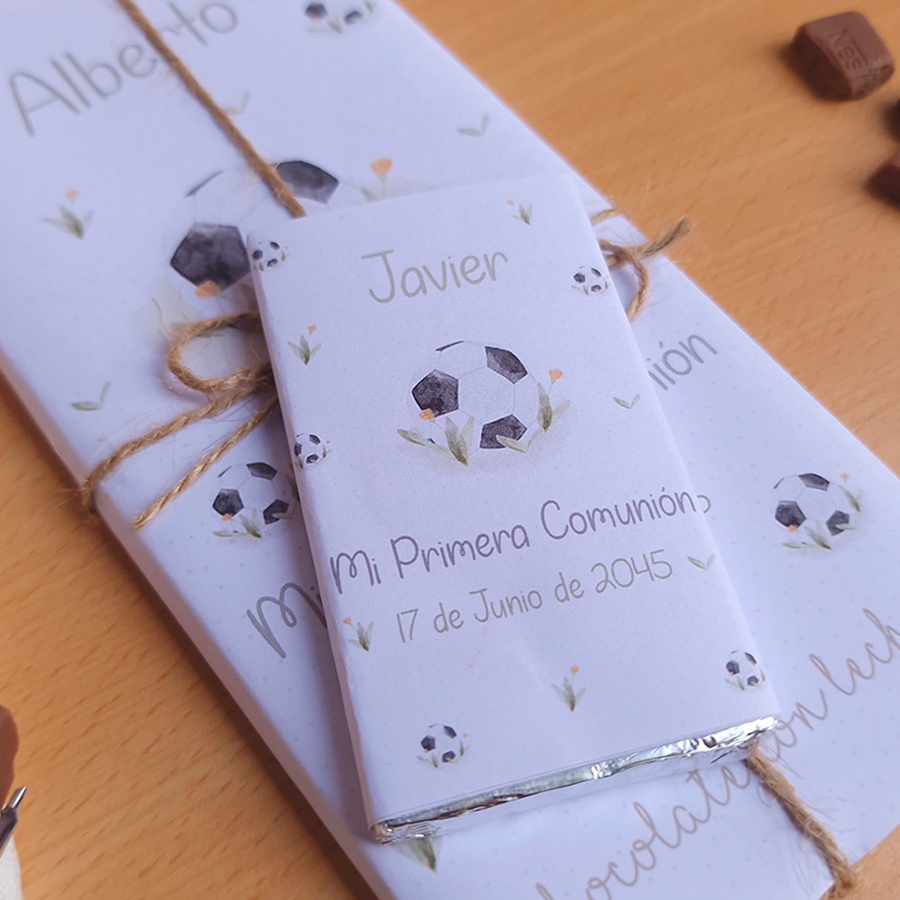 chocolates detalles personalizados para comunión