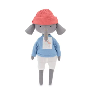 Ali el Elefante con accesorios de juego para niños