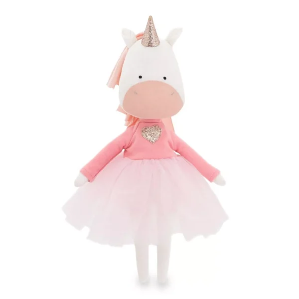 Peluche Daphne el Unicornio de 29 cm, suave y seguro para bebés