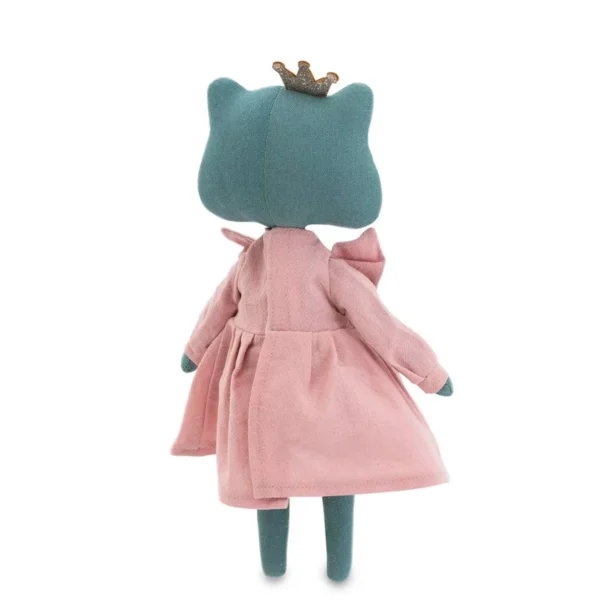 Vista trasera del peluche Fiona la Rana de 29 cm