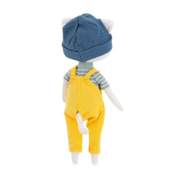 Peluche Nicky el gato parte trasera