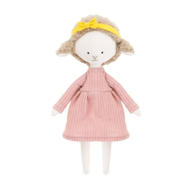 Peluche Zoe la Oveja de 29 cm, suave y seguro para bebés