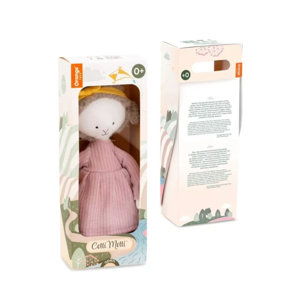 Peluche Zoe la Oveja presentado en caja decorativa de regalo