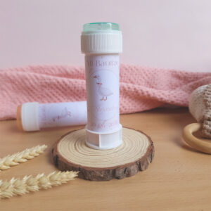 Pompero personalizado para bautizo diseño pequeña patita