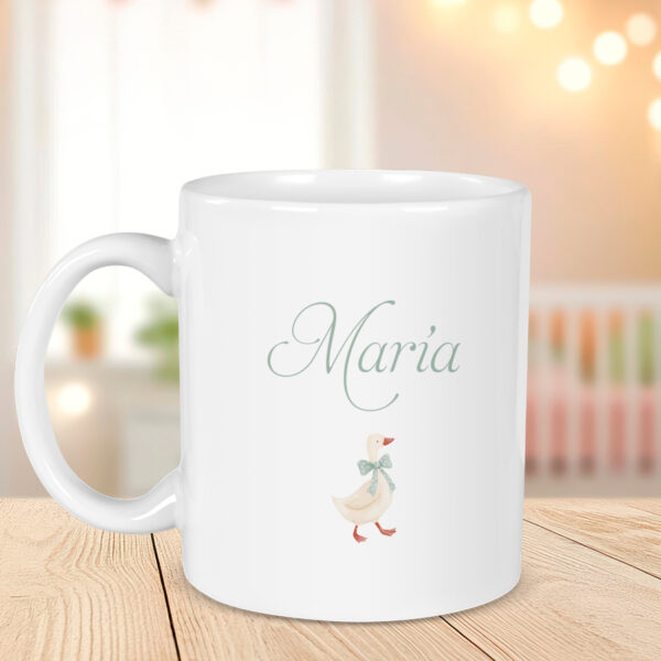 taza de ceramica personalizada con el nombre diseño Oca