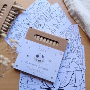 Pinturas personalizadas para comunión con el diseño Fútbol